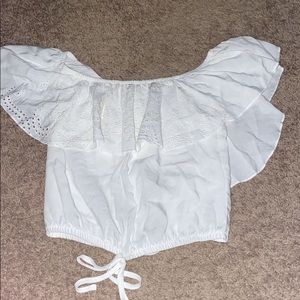 Off the shoulder top!